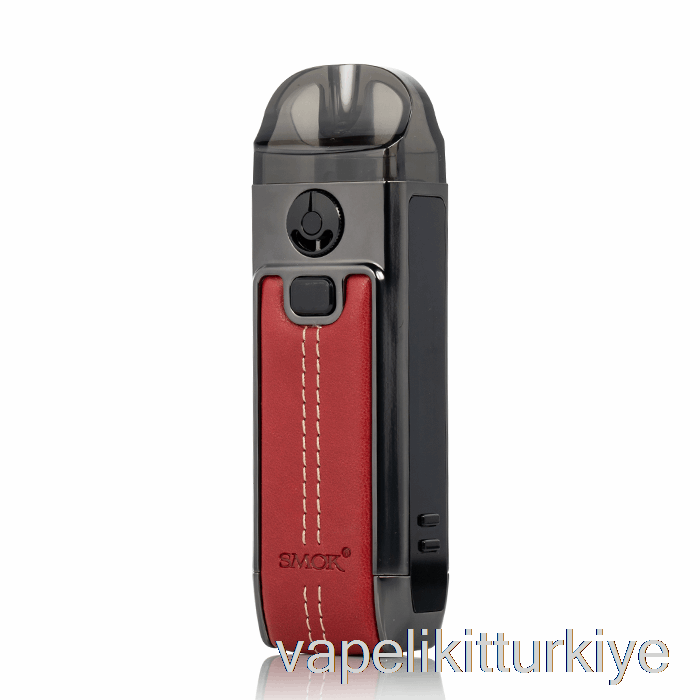 Elektronik Sigara Kalemi Vape Mate Smok Nord 4 80w Pod Kiti Kırmızı Deri